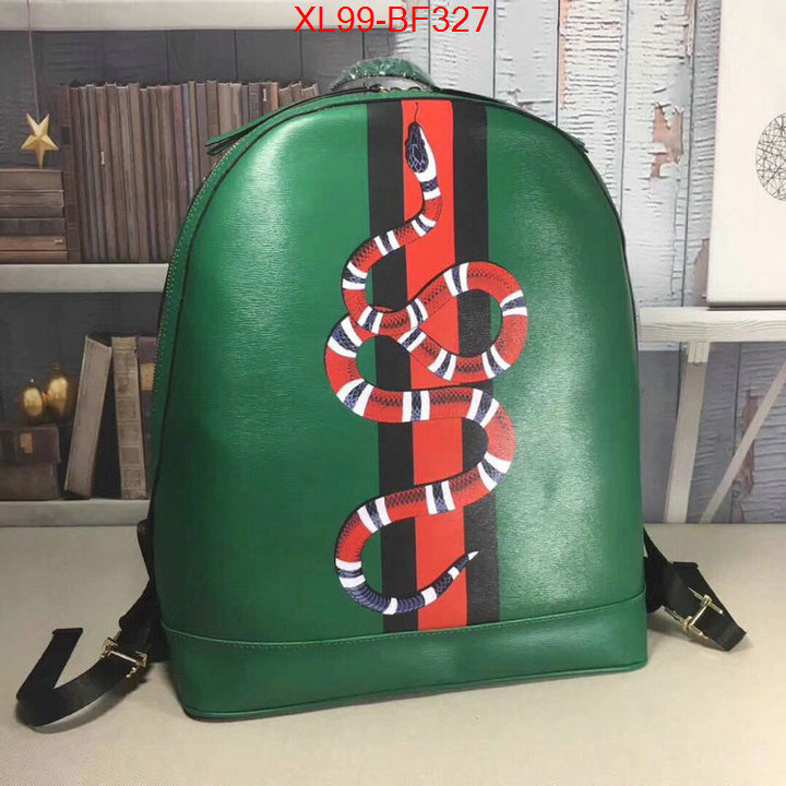 Gucci Bags(4A)-Backpack-,buying replica ,ID: BF327,$:99USD