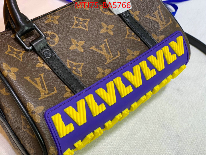 LV Bags(4A)-Speedy-,top 1:1 replica ,ID: BA5766,$: 75USD