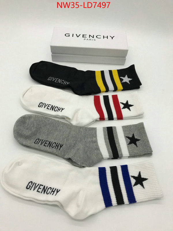 Sock-Givenchy,cheap replica , ID: LD7497,$: 35USD