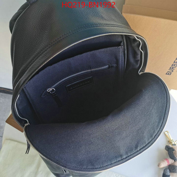 Burberry Bags(TOP)-Backpack-,perfect replica ,ID: BN1992,$: 219USD