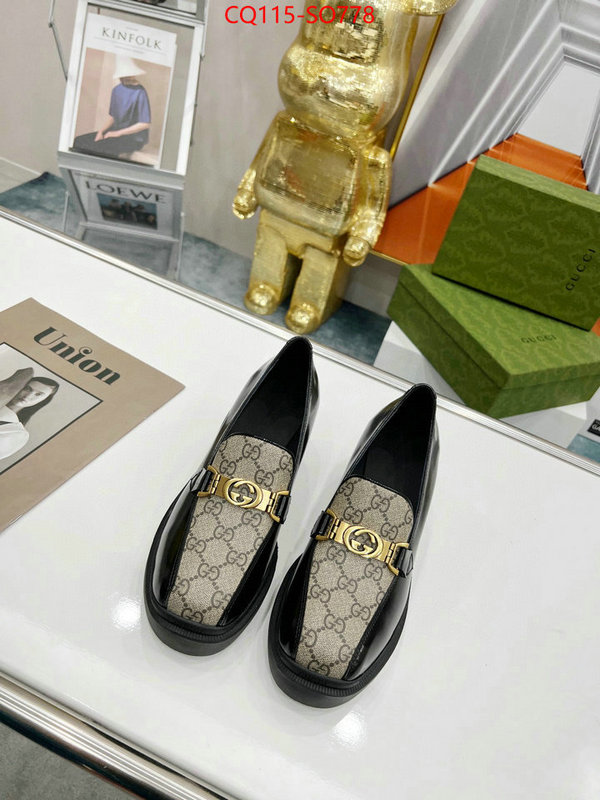 Women Shoes-Gucci,buy aaaaa cheap , ID: SO778,$: 115USD