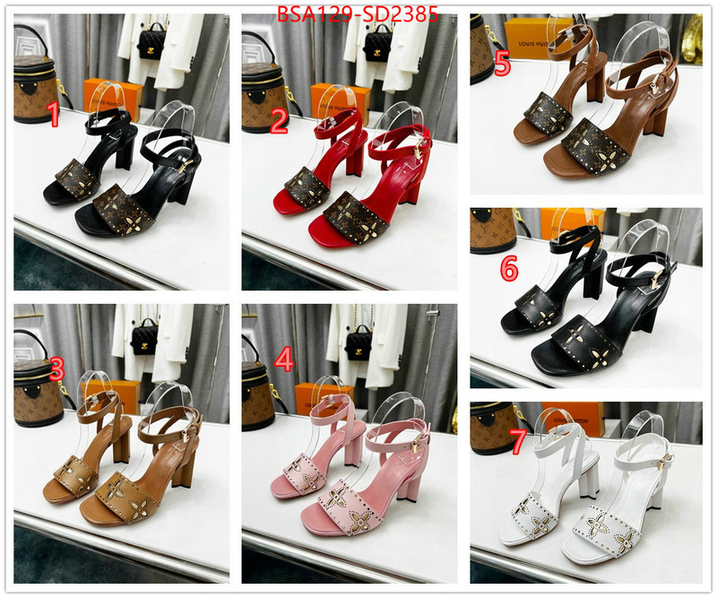 Women Shoes-LV,outlet sale store , ID: SD2385,$: 129USD