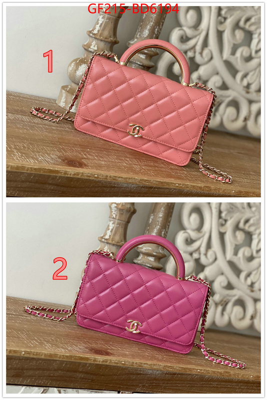 Chanel Bags(TOP)-Diagonal-,ID: BD6194,$: 215USD