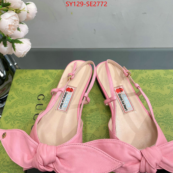 Women Shoes-Gucci,top 1:1 replica , ID: SE2772,$: 129USD