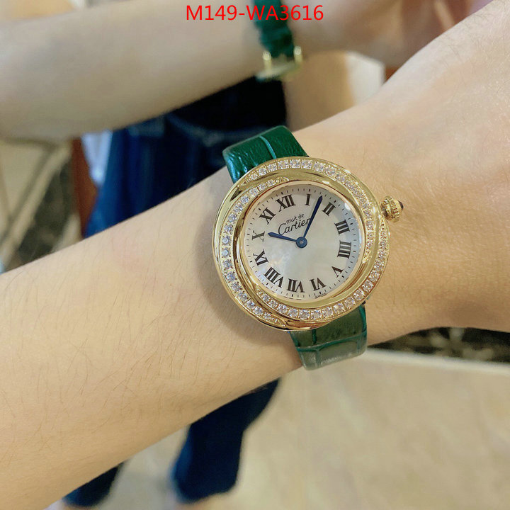 Watch(4A)-Cartier,best replica new style , ID: WA3616,$: 149USD