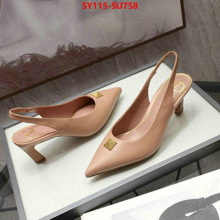 Women Shoes-Valentino,where can i buy the best 1:1 original , ID: SU758,$: 115USD