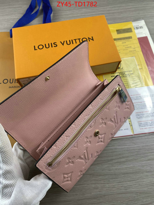 LV Bags(4A)-Wallet,ID: TD1782,$: 45USD