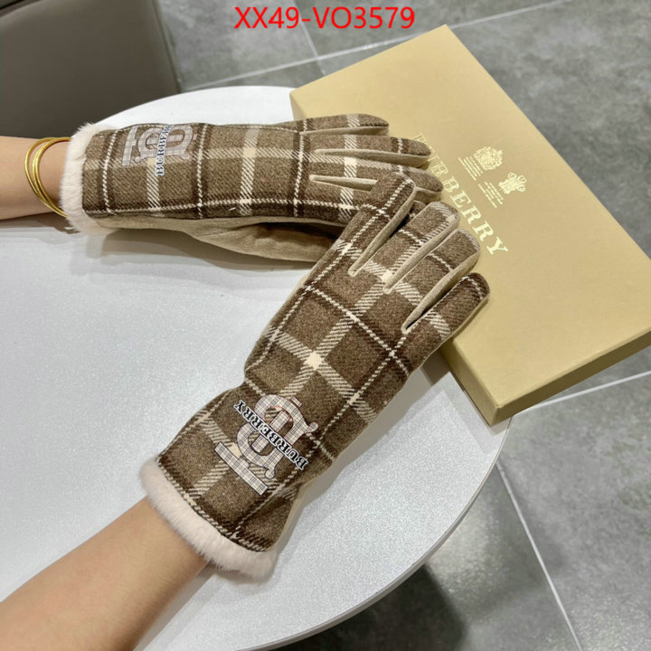 Gloves-Burberry,mirror copy luxury , ID: VO3579,$: 49USD
