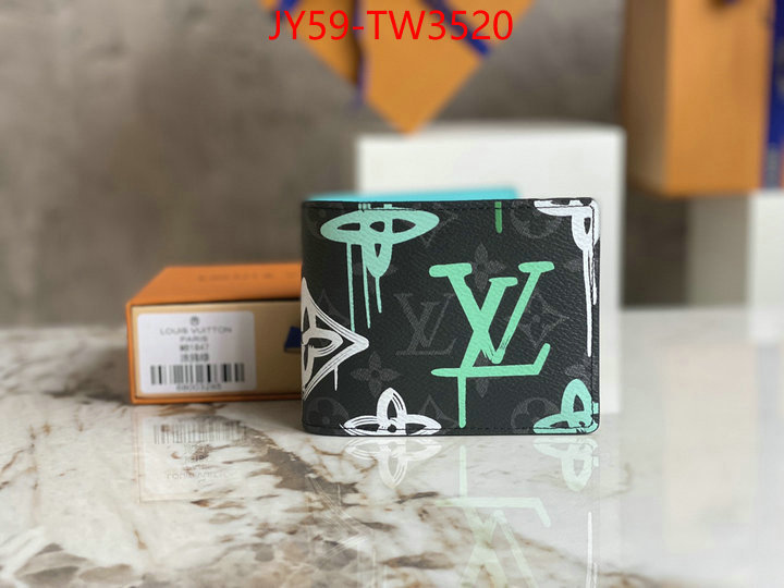 LV Bags(TOP)-Wallet,ID: TW3520,$: 59USD