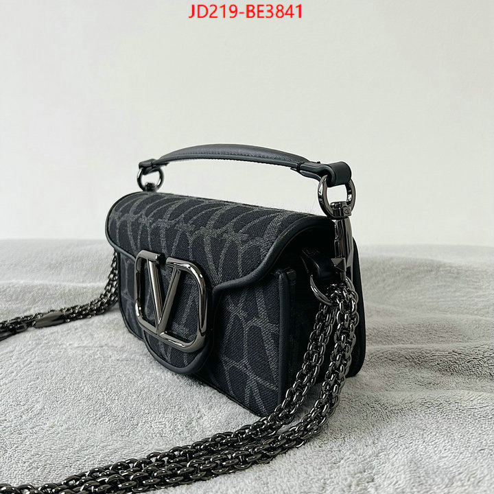 Valentino Bags (TOP)-LOC-V Logo ,top perfect fake ,ID: BE3841,$: 219USD