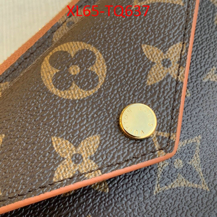 LV Bags(TOP)-Wallet,ID: TQ637,$: 65USD