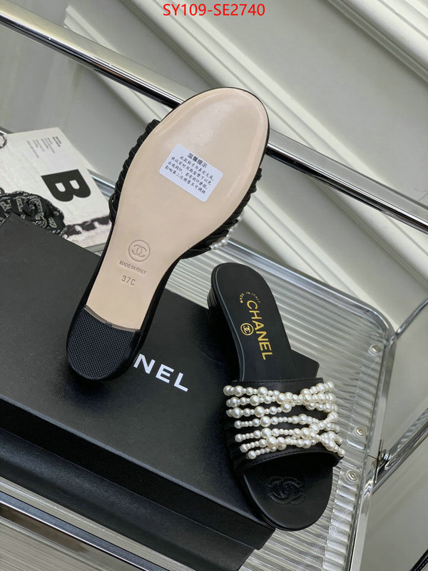 Women Shoes-Chanel,fake designer , ID: SE2740,$: 109USD