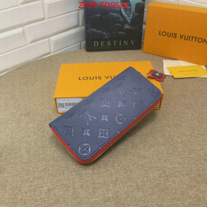 LV Bags(4A)-Wallet,top grade ,ID: TD9532,$: 59USD