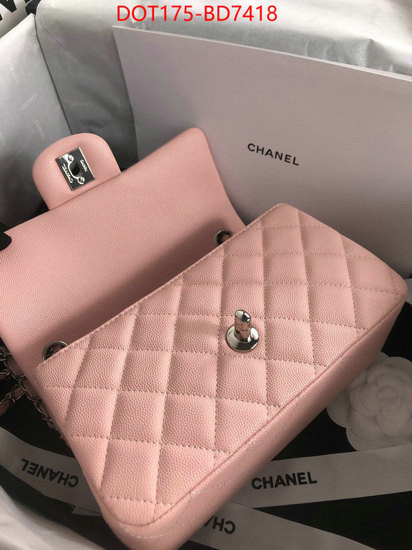 Chanel Bags(TOP)-Diagonal-,ID: BD7418,$: 175USD