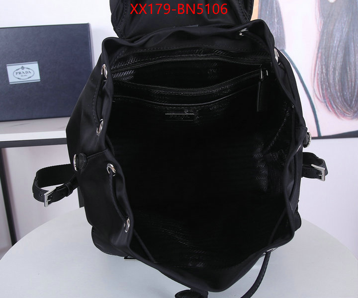 Prada Bags(TOP)-Backpack-,ID: BN5106,$: 179USD