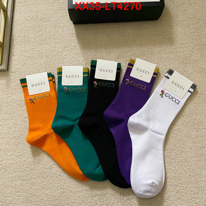 Sock-Gucci,aaaaa replica designer , ID: LT4270,$:35USD