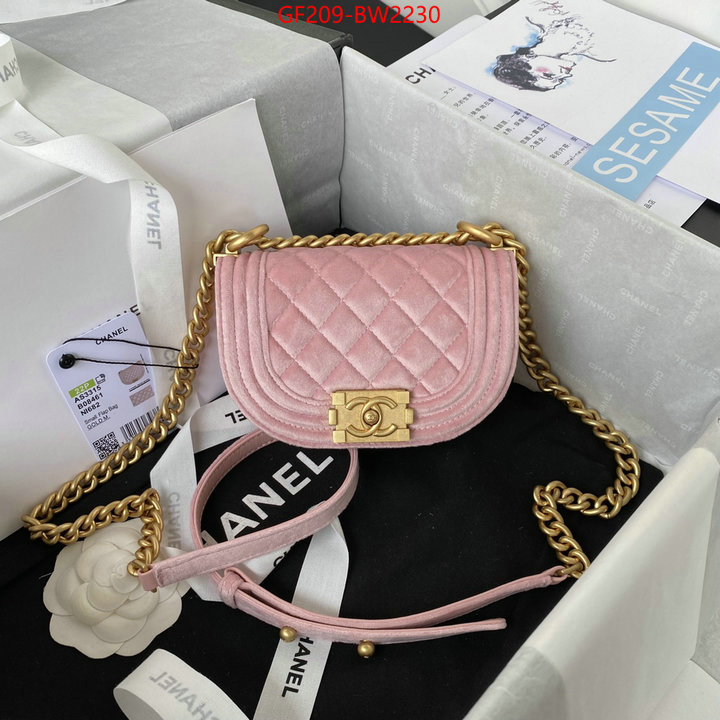 Chanel Bags(TOP)-Diagonal-,ID: BW2230,$: 209USD