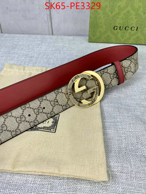 Belts-Gucci,aaaaa class replica , ID: PE3329,$: 65USD