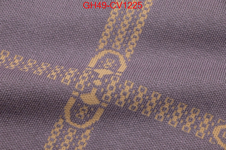 Clothing-Gucci,buy 2023 replica , ID: CV1225,$: 49USD