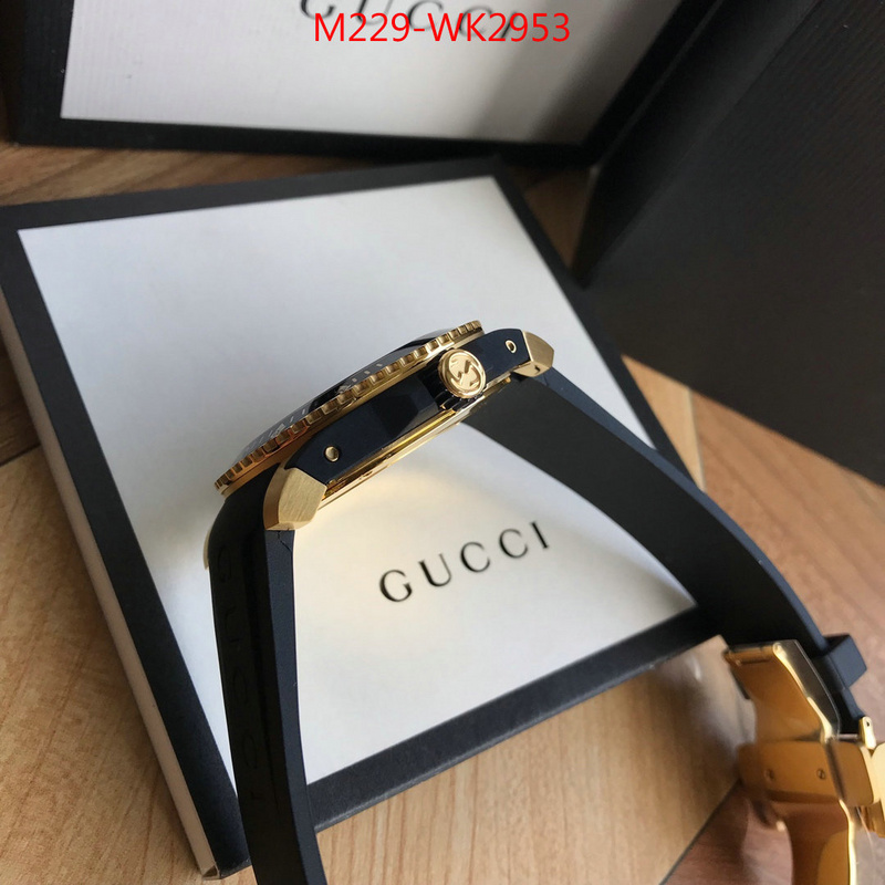 Watch(TOP)-Gucci,buy cheap , ID: WK2953,$:229USD