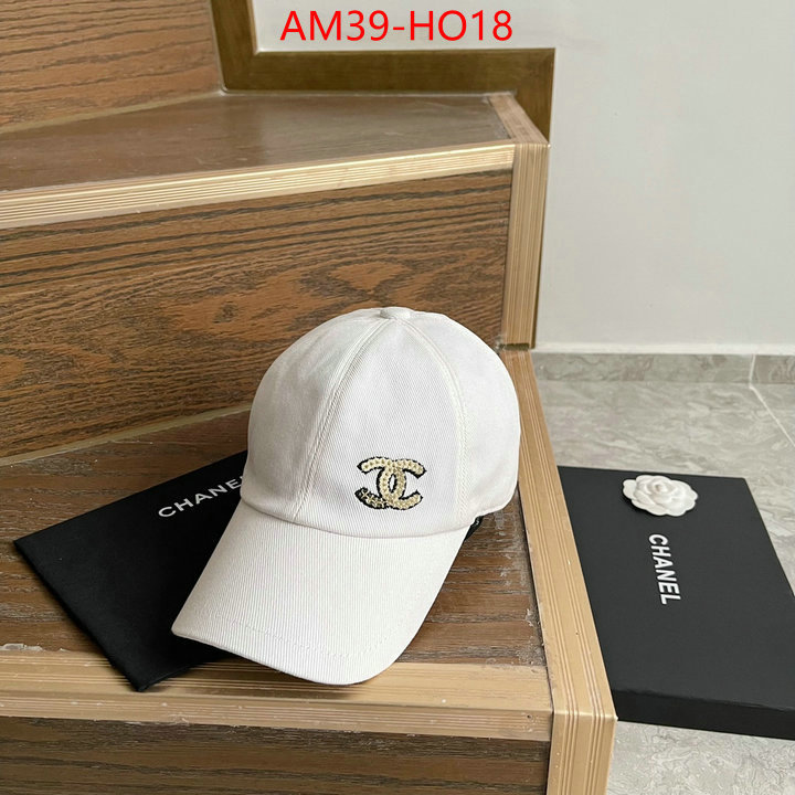 Cap (Hat)-Chanel,the quality replica , ID: HO18,$: 39USD