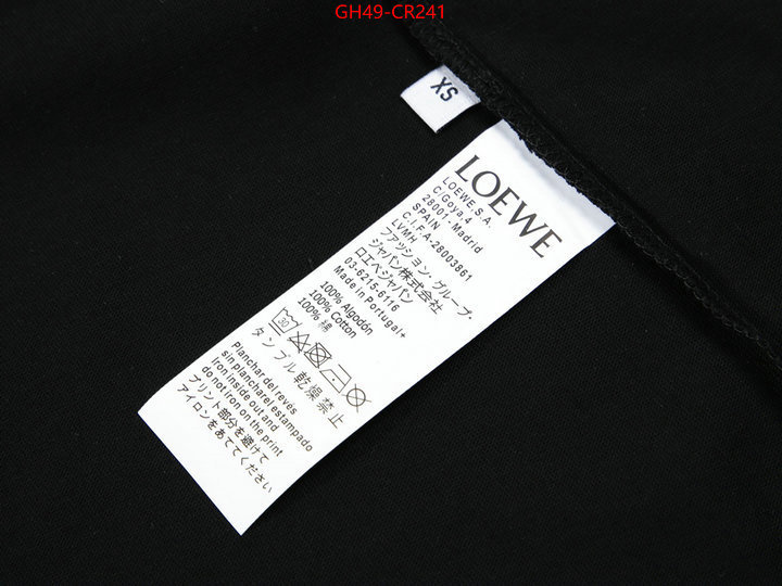 Clothing-Loewe,copy aaaaa , ID: CR241,$: 49USD