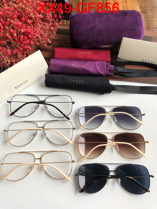 Glasses-Gucci,mirror quality , ID: GF856,$:49USD