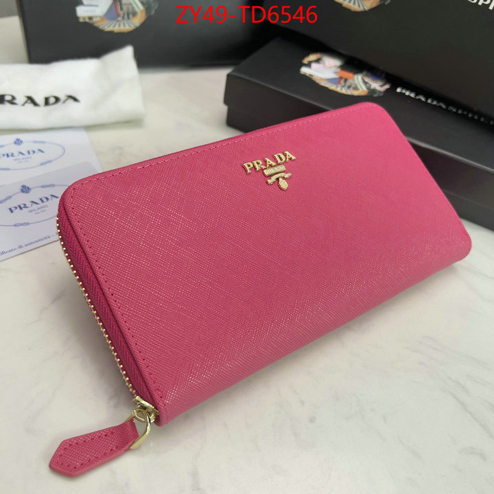 Prada Bags(4A)-Wallet,shop designer ,ID: TD6546,$: 49USD