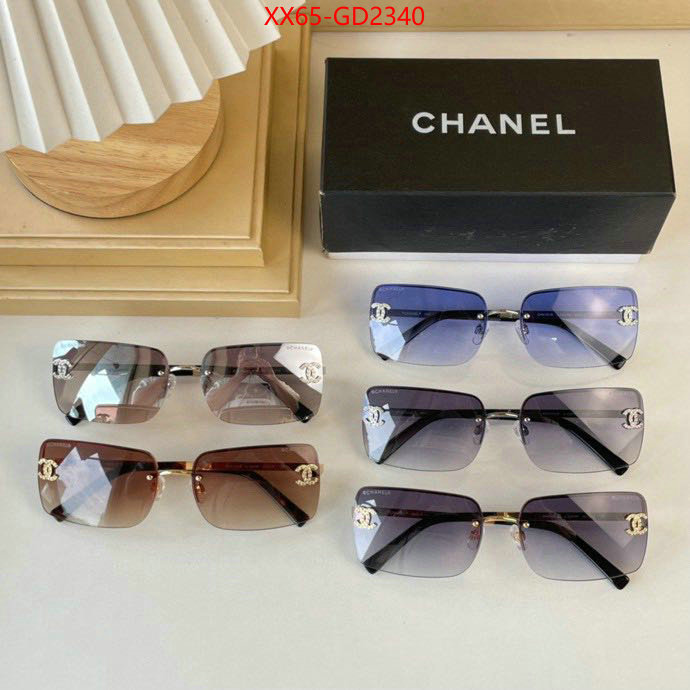 Glasses-Chanel,mirror copy luxury , ID: GD2340,$: 65USD