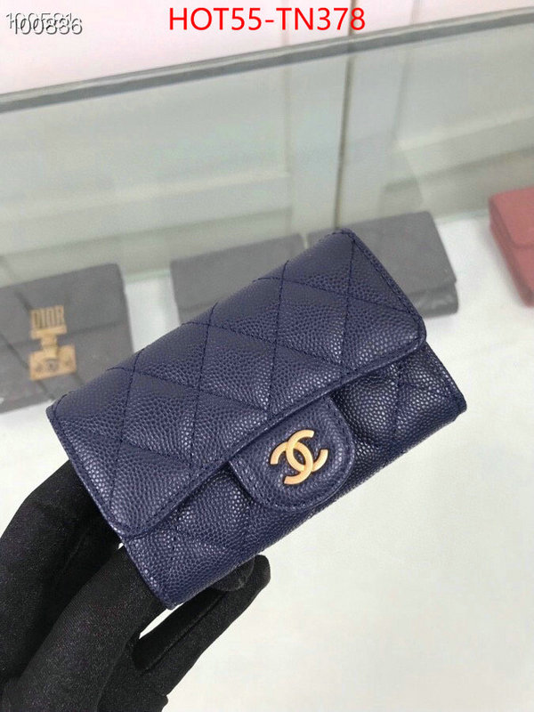 Chanel Bags(TOP)-Wallet-,ID: TN378,$: 55USD