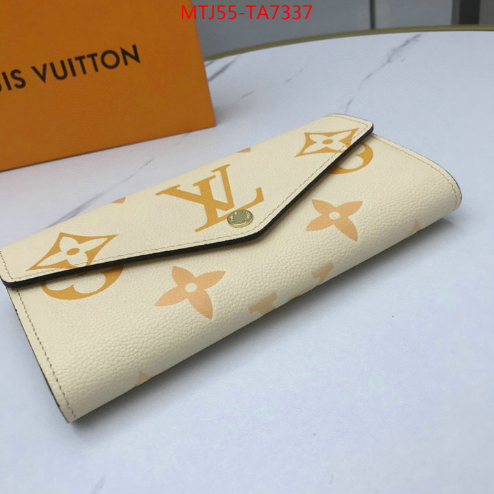 LV Bags(4A)-Wallet,ID: TA7337,$: 55USD