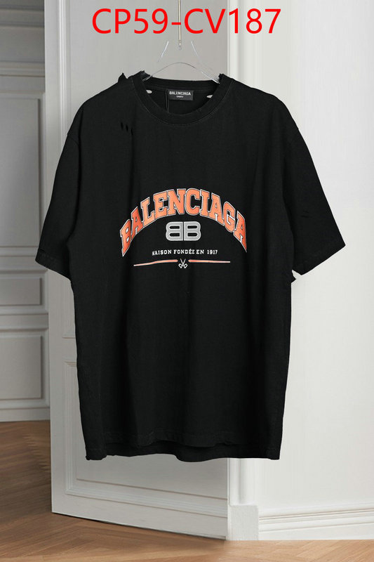 Clothing-Balenciaga,how can i find replica , ID: CV187,$: 59USD