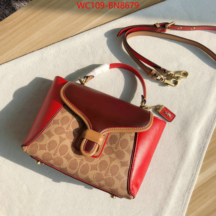 Coach Bags(4A)-Diagonal,high quality ,designer replica ,ID: BN8679,$: 109USD