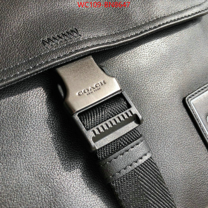 Coach Bags(4A)-Belt Bag-Chest Bag--,best like ,ID: BN8647,$: 109USD