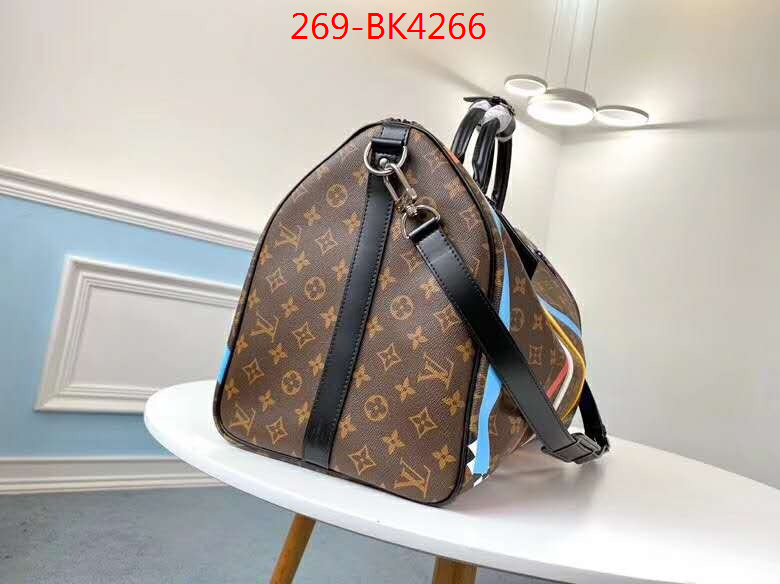 LV Bags(TOP)-Keepall BandouliRe 45-50-,ID: BK4266,$: 269USD