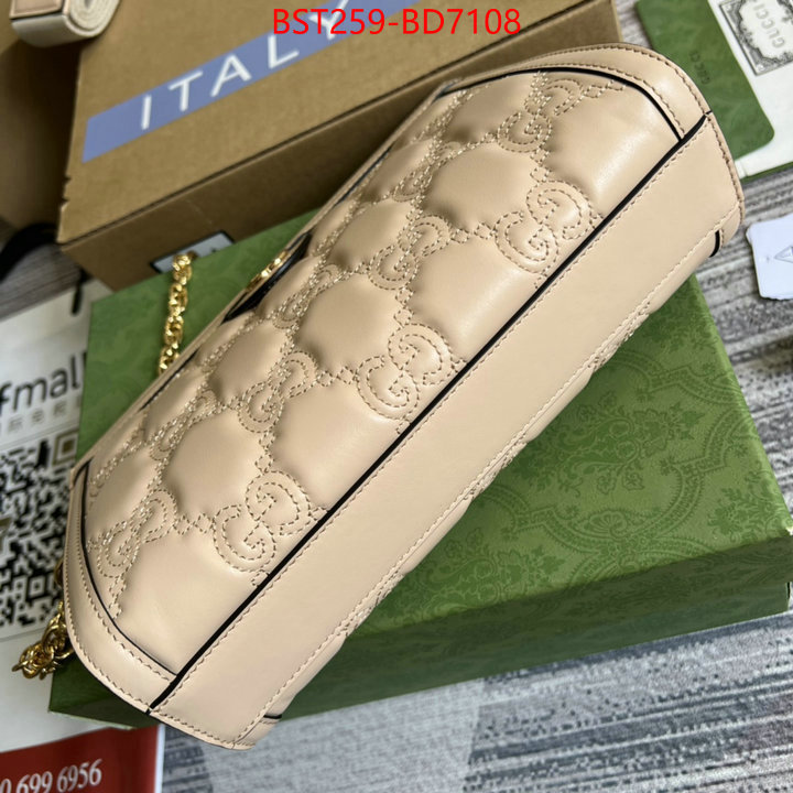 Gucci Bags(TOP)-Diagonal-,new designer replica ,ID: BD7108,$: 259USD