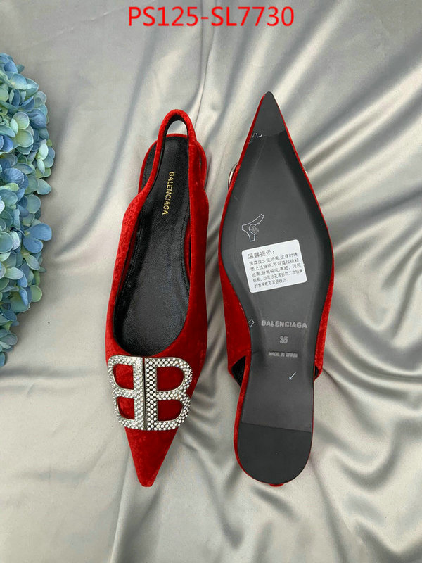 Women Shoes-Balenciaga,2023 aaaaa replica customize , ID: SL7730,$: 125USD