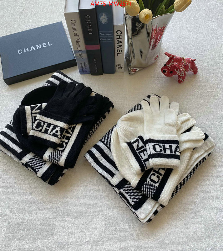 Gloves-Chanel,designer fake , ID: MW2871,$: 75USD