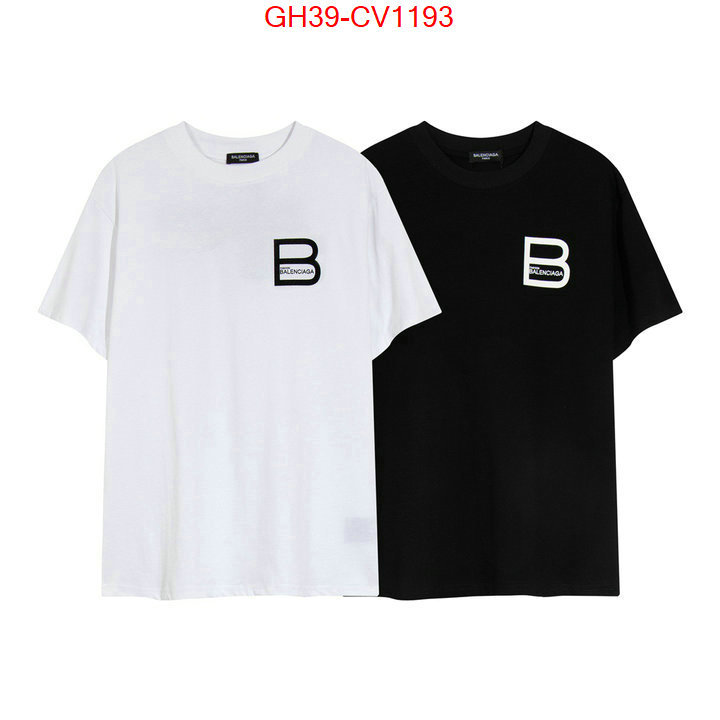 Clothing-Balenciaga,2023 aaaaa replica customize , ID: CV1193,$: 39USD