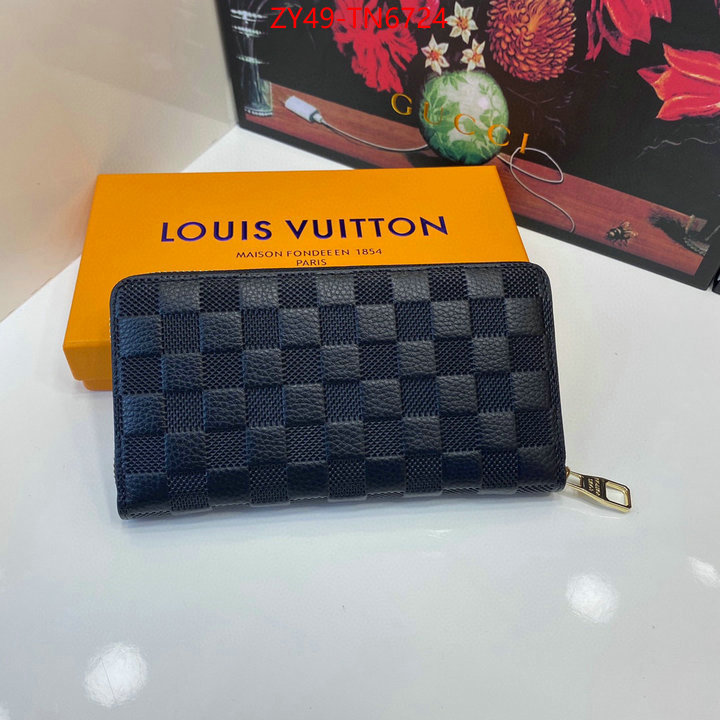 LV Bags(4A)-Wallet,ID: TN6724,$: 49USD