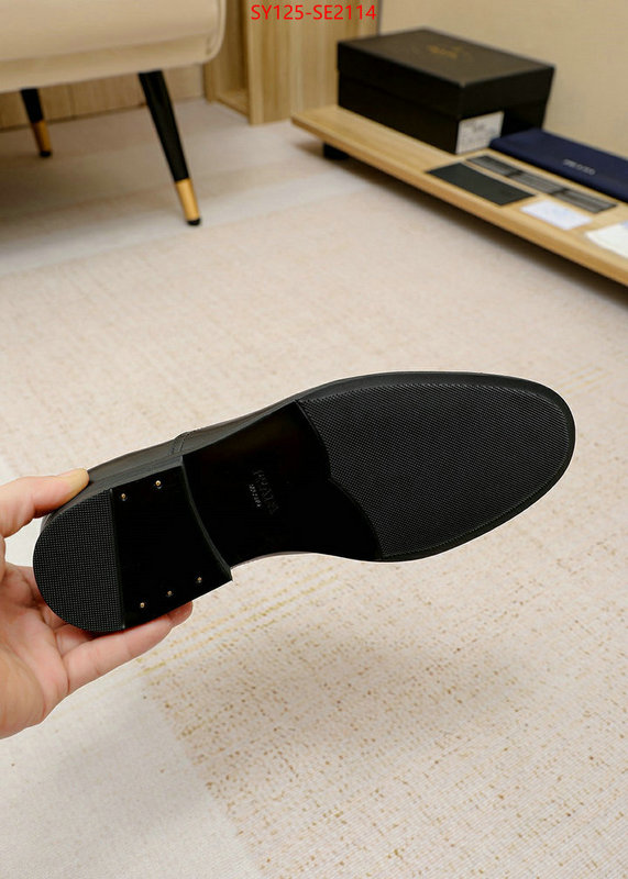 Men Shoes-Prada,aaaaa+ replica designer , ID: SE2114,$: 125USD