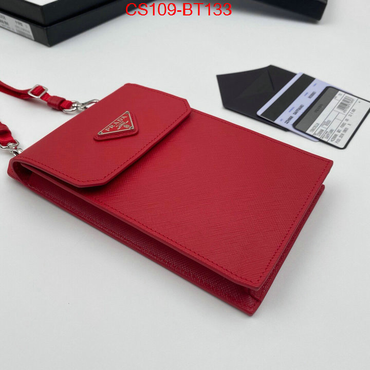 Prada Bags(TOP)-Diagonal-,ID: BT133,$: 109USD