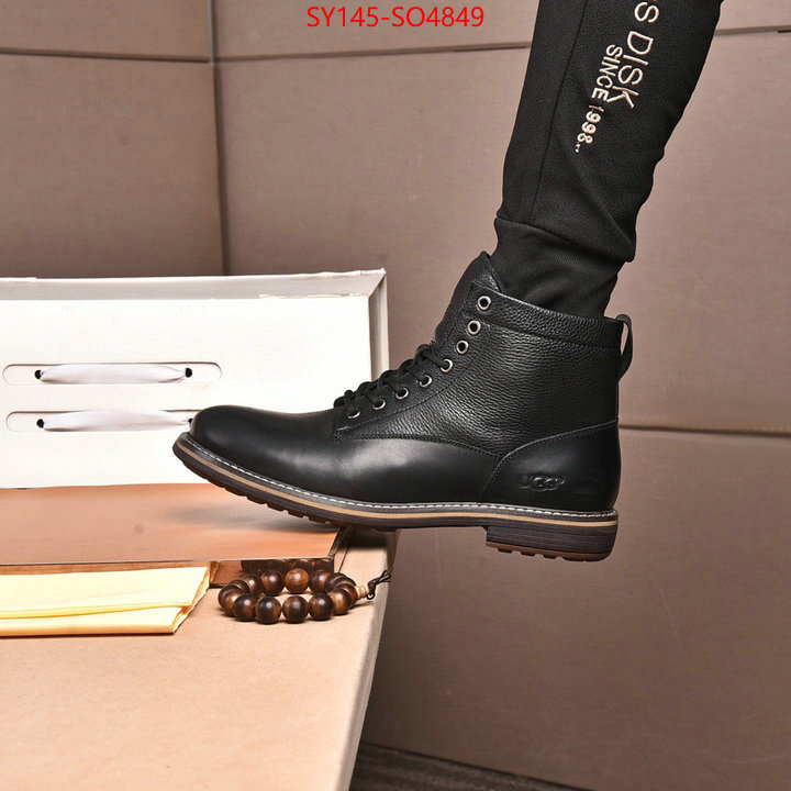 Men Shoes-Boots,designer fake , ID: SO4849,$: 145USD