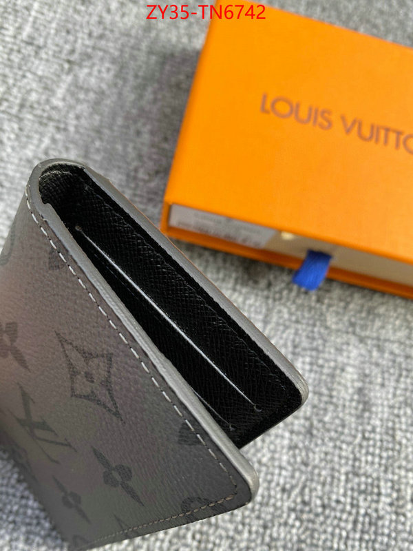 LV Bags(4A)-Wallet,ID: TN6742,$: 35USD