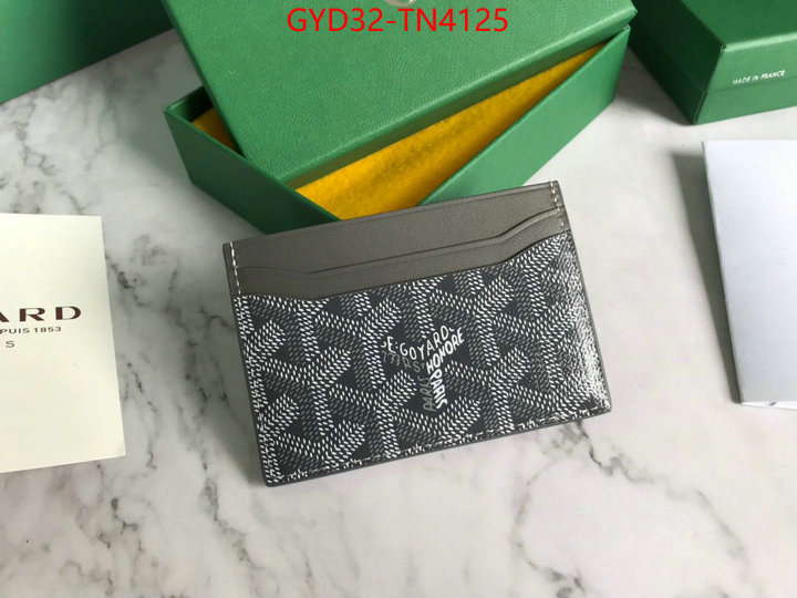 Goyard Bags(4A)-Wallet,what is a 1:1 replica ,ID: TN4125,$: 32USD