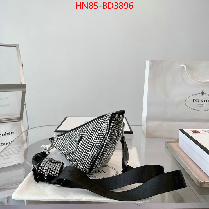 Prada Bags(4A)-Triangle,7 star ,ID: BD3896,$: 85USD