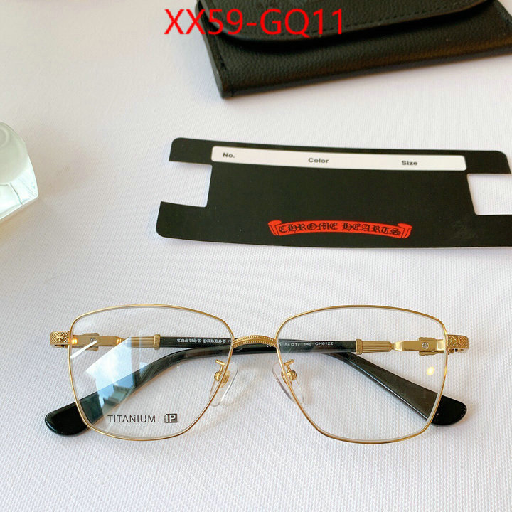 Glasses-Chrome Hearts,fake high quality , ID: GQ11,$: 59USD