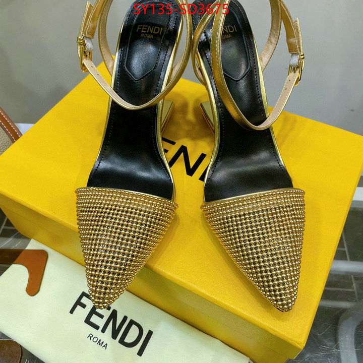 Women Shoes-Fendi,what is aaaaa quality , ID: SD3675,$: 135USD