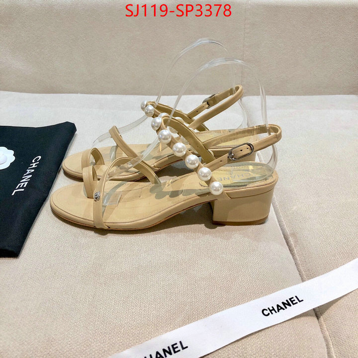 Women Shoes-Chanel,mirror copy luxury , ID: SP3378,$: 119USD