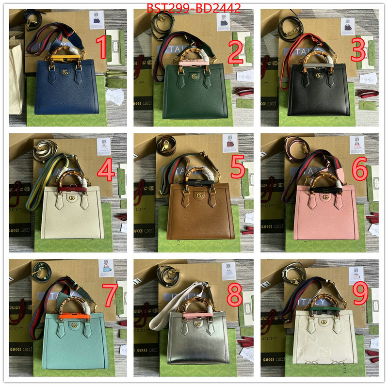 Gucci Bags(TOP)-Diana-Bamboo-,the online shopping ,ID: BD2442,$: 299USD